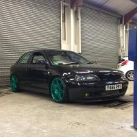 Audi A3 on Genuine RS4 Wheels