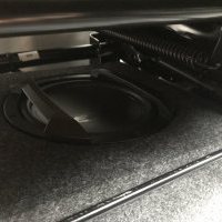 Fiat Ducato underseat subwoofer alpine swe815 custom box