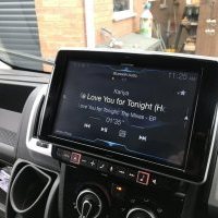 Alpine x901d-du fiat ducato audio ugrade