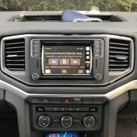 vw volkswagen amarok audio upgrade sat nav dab
