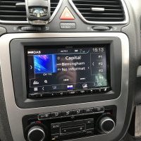 VW SCIROCCO GOLF PASSAT KENWOOD DMX-7017DABS DAB GPS BLUETOOTH