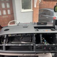 VW T5 T6 DASH HEADUNIT UPGRADE KENWOOD 518VDABS