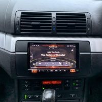 BMW E46 HEAD UNIT UPGRADE DOUBLE DIN ALPINE 702-E46